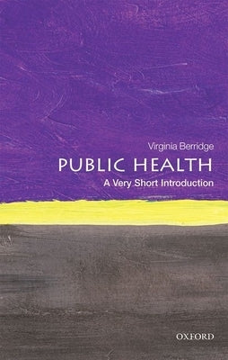 Paperback book titled "Public Health: A Very Short Introduction" by Oxford University Press, USA, shown with a blue cover.