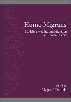 Paperback book titled "Homo Migrans" from State University of New York Press, showing the cover design and title.