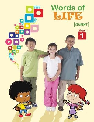 Words of Life, Year 1, Student Activity Worksheets (BLACK AND WHITE) Paperback Mesoamerica Regional Publications