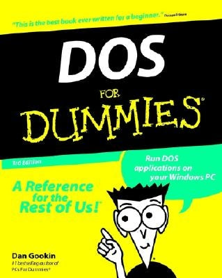 DOS For Dummies 3e by Gookin, Dan