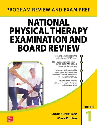 National Physical Therapy Exam and Review Paperback McGraw Hill / Medical