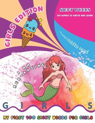 Learn to read: sight words and spelling workbook and phonics words for girls ages 5-7 - high frequency words for struggling readers Paperback Independently Published