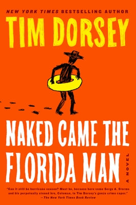 Cover of "Naked Came the Florida Man" book by William Morrow & Company, featuring a Florida-themed illustration with bold title text.