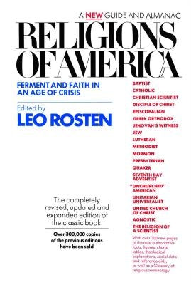 Religions of America: Ferment and Faith in an Age of Crisis: A New Guide and Almanac Paperback Touchstone Books