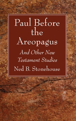 Paul Before the Areopagus Paperback Wipf & Stock Publishers