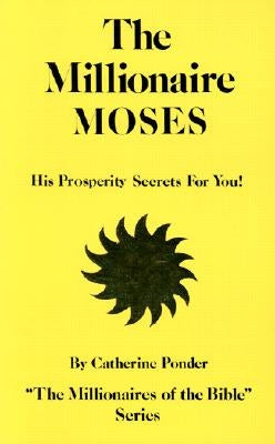 Paperback of The Millionaire Moses prosperity secrets book by DeVorss & Company, showing the front cover with title and author details.