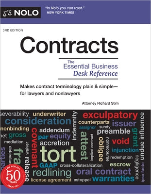 Contracts: The Essential Business Desk Reference by Stim, Richard