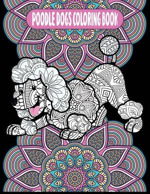 poodle dogs coloring book by Karma, Funny Pet