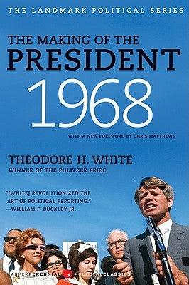 The Making of the President 1968 Paperback Harper Perennial