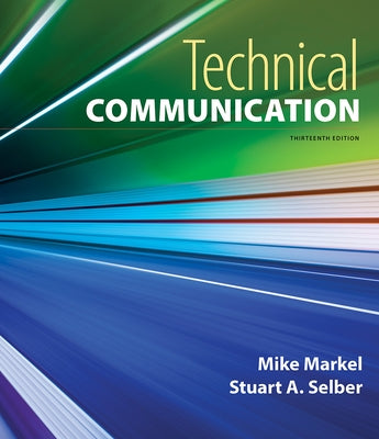 Technical Communication Paperback Bedford Books