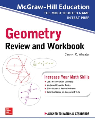 McGraw-Hill Education Geometry Review and Workbook Paperback McGraw-Hill Companies