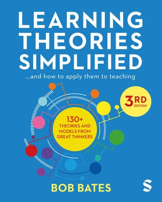 Paperback of Learning Theories Simplified by Sage Publications Ltd, featuring a cover with educational diagrams and text.
