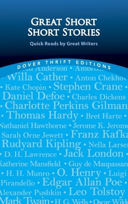 Great Short Short Stories: Quick Reads by Great Writers Dover Publications