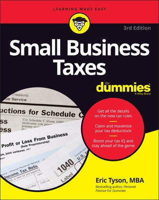 Small Business Taxes for Dummies by Tyson, Eric