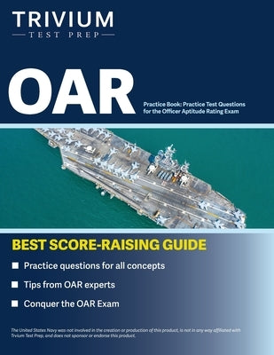 OAR Practice Book: Practice Test Questions for the Officer Aptitude Rating Exam by Simon