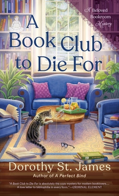 A Book Club to Die For by St James, Dorothy