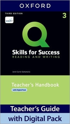 Q3e Reading and Writing 3 Teachers Guide Pack Paperback Oxford University Press, USA