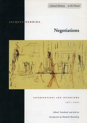 Negotiations: Interventions and Interviews, 1971-2001 Paperback Stanford University Press