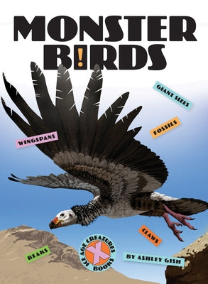Paperback Monster Birds book by Creative Paperbacks with colorful cover featuring various bird illustrations.