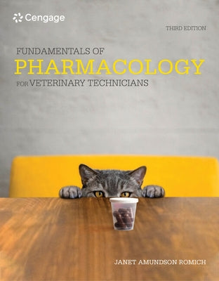 Fundamentals of Pharmacology for Veterinary Technicians Paperback Cengage Learning
