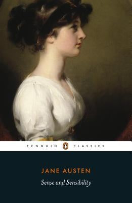 Paperback of Sense and Sensibility by Penguin Group, featuring the book cover with classic Victorian artwork.