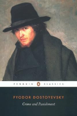 Paperback copy of Crime and Punishment by Penguin Group featuring a classic cover design and text on the front.