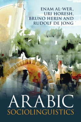 Paperback of Arabic Sociolinguistics by Cambridge University Press showing the book cover with title and author details.