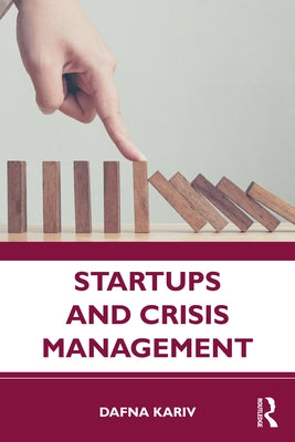 Startups and Crisis Management by Kariv, Dafna