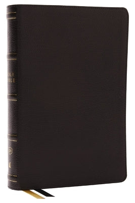 KJV Holy Bible with 73,000 Center-Column Cross References, Black Genuine Leather, Red Letter, Comfort Print: King James Version Bible Thomas Nelson