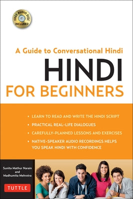 Hindi for Beginners: A Guide to Conversational Hindi (Audio Disc Included) [With CDROM] by Mathur, Sunita Narain