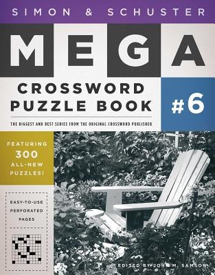 Simon & Schuster Mega Crossword Puzzle Book #6, 6 Gallery Books