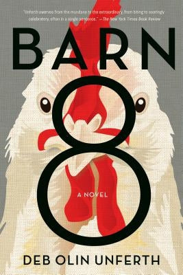 Paperback of Barn 8 by Graywolf Press featuring a minimalist cover design with abstract artwork.