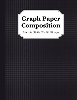 Graph Paper Composition Notebook: Quad Ruled 5x5, Grid Paper for Students in Math and Science Paperback Spotlight Media