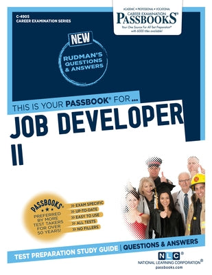 Job Developer II (C-4905): Passbooks Study Guide Volume 4905 by National Learning Corporation