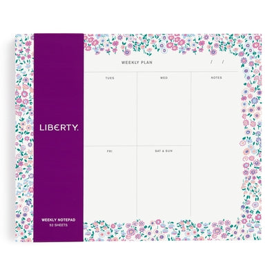 Liberty Cooper Dance Weekly Notepad Paperback Galison