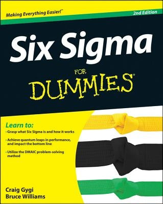 Six SIGMA for Dummies Paperback For Dummies
