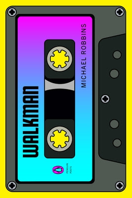 Penguin Books Walkman with classic design and branding, featuring buttons and a compact portable cassette player.