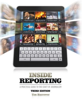 Inside Reporting paperback book by McGraw-Hill Companies showing the cover with the title and author name.