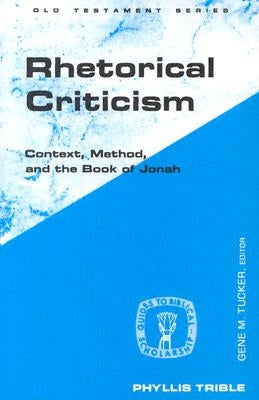 Rhetorical Criticism Paperback Fortress Press