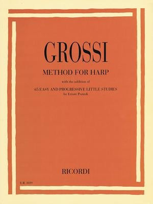 Method for Harp: With 65 Easy & Progressive Little Studies by Pozzoli, Ettore