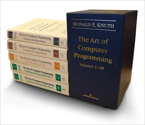 Art of Computer Programming, The, Volumes 1-4b, Boxed Set by Knuth, Donald
