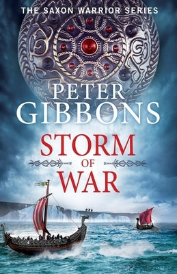 Paperback of Storm of War novel by Boldwood Books Ltd, showing the book cover with dark, dramatic artwork and title text.