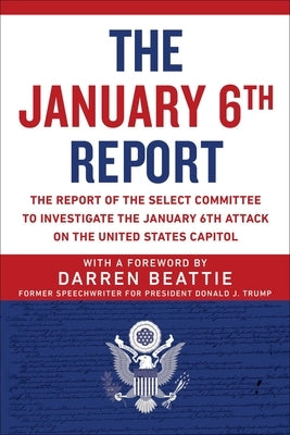 Paperback book titled "The January 6th Report" by Skyhorse Publishing, featuring the report cover with official design and text.