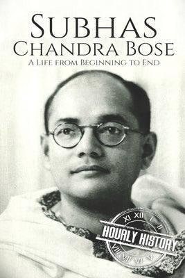 Paperback book titled "Subhas Chandra Bose: A Life from Beginning to End" published independently, with a plain cover design.