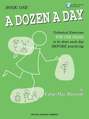 A Dozen a Day Book 1 - Book/Audio [With CD (Audio)] by Burnam, Edna Mae