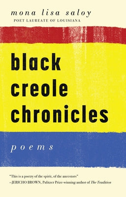 Black Creole Chronicles paperback book by University of New Orleans Press with a dark cover and title text visible.