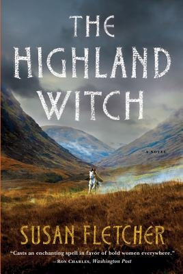 Cover image of "The Highland Witch" book by W. W. Norton & Company featuring dark, mystical artwork and Scottish-themed design.