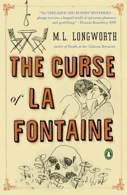 Paperback of The Curse of La Fontaine by Penguin Books with front cover featuring dark, mysterious artwork.