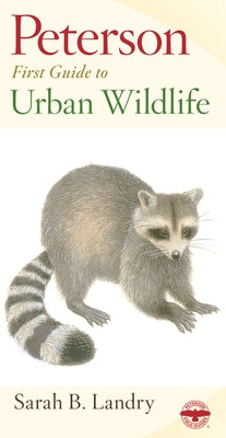 Paperback Peterson First Guide to Urban Wildlife by Mariner Books, showing the book cover with colorful urban wildlife illustrations.
