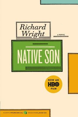 Paperback of Native Son by Harper Perennial featuring the book cover with bold title and author’s name on a plain background